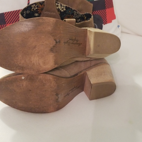 COPY - Ladies American Eagle Suede Cowboy Boots - Picture 5 of 5